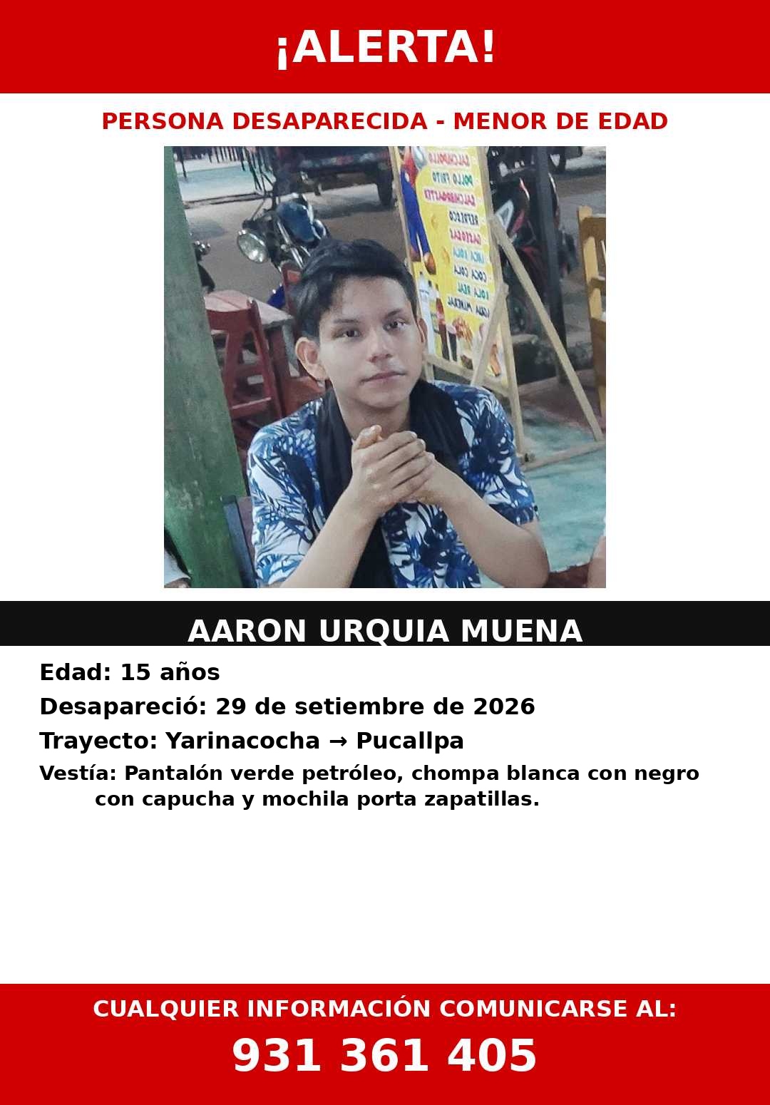 Foto 2 de urquia muena axel aaron